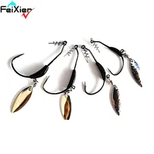 Fishing Hook Pesca Peche Fish Haken Anzuelus De Manivela Susano Gancho Anzois Offset Anzol Lead Head