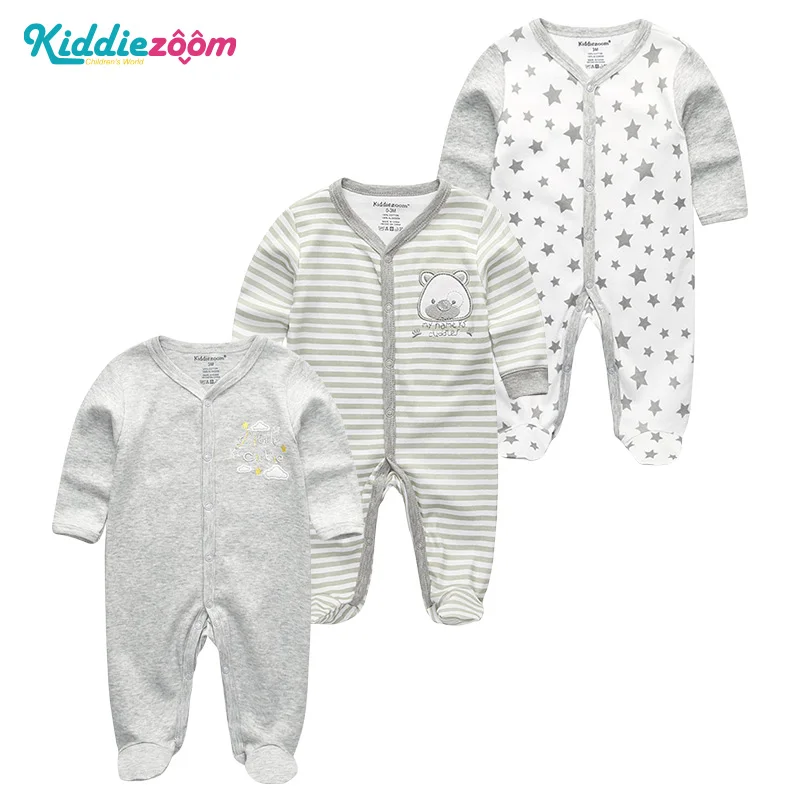 Одежда для маленьких мальчиков Roupa Infantil Menina Inverno хлопковые пижамы новорожденных