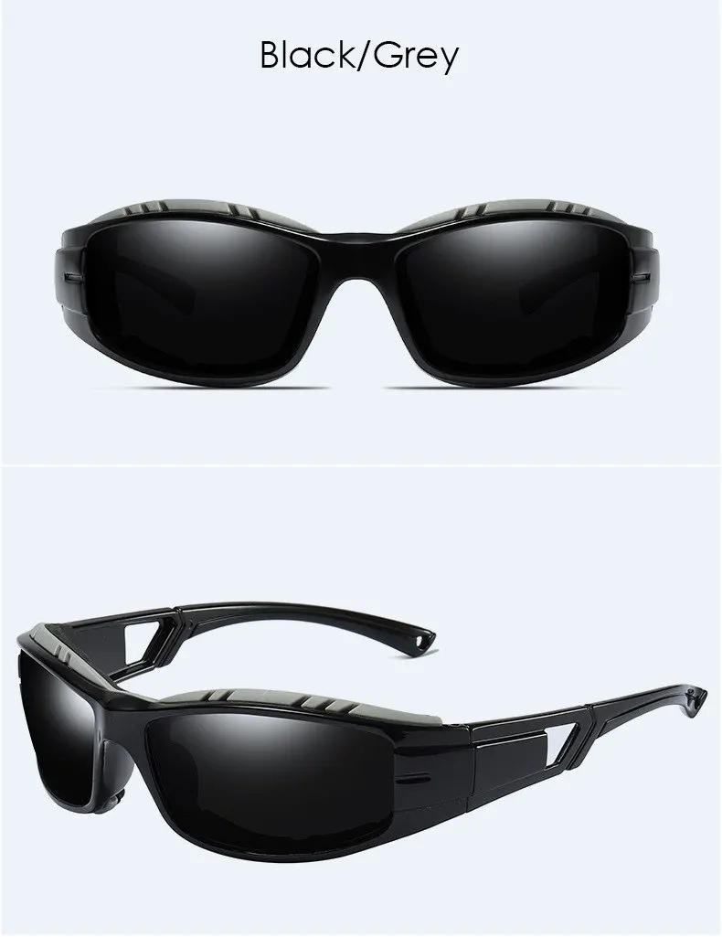 Queshark унисекс Anti-UV400 HD поляризованные велосипедные солнцезащитные очки на открытом воздухе велосипедные очки мотоциклетные очки