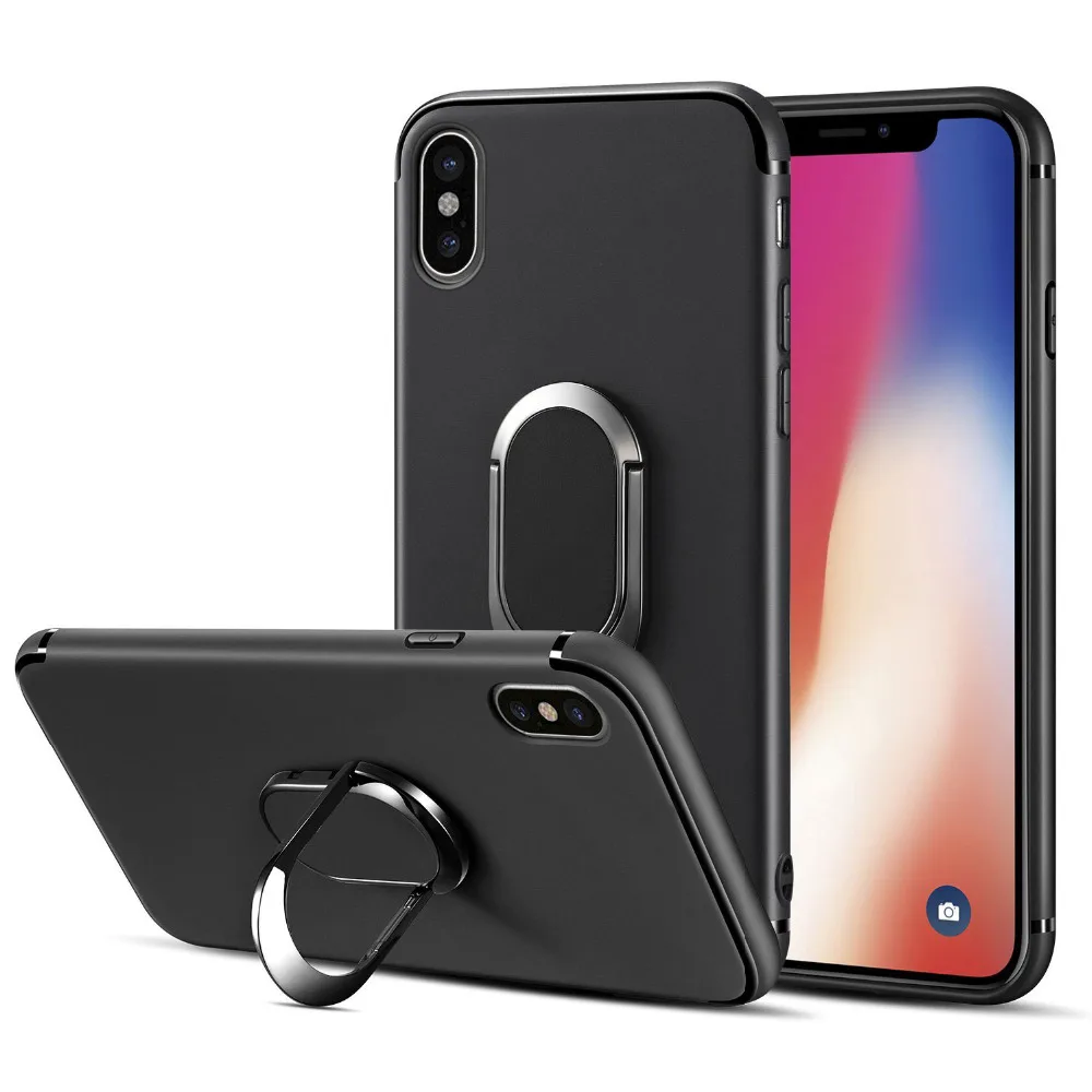 Чехол для iPhone iharbort вращающихся палец кольцо сцепление и автомобильный держатель