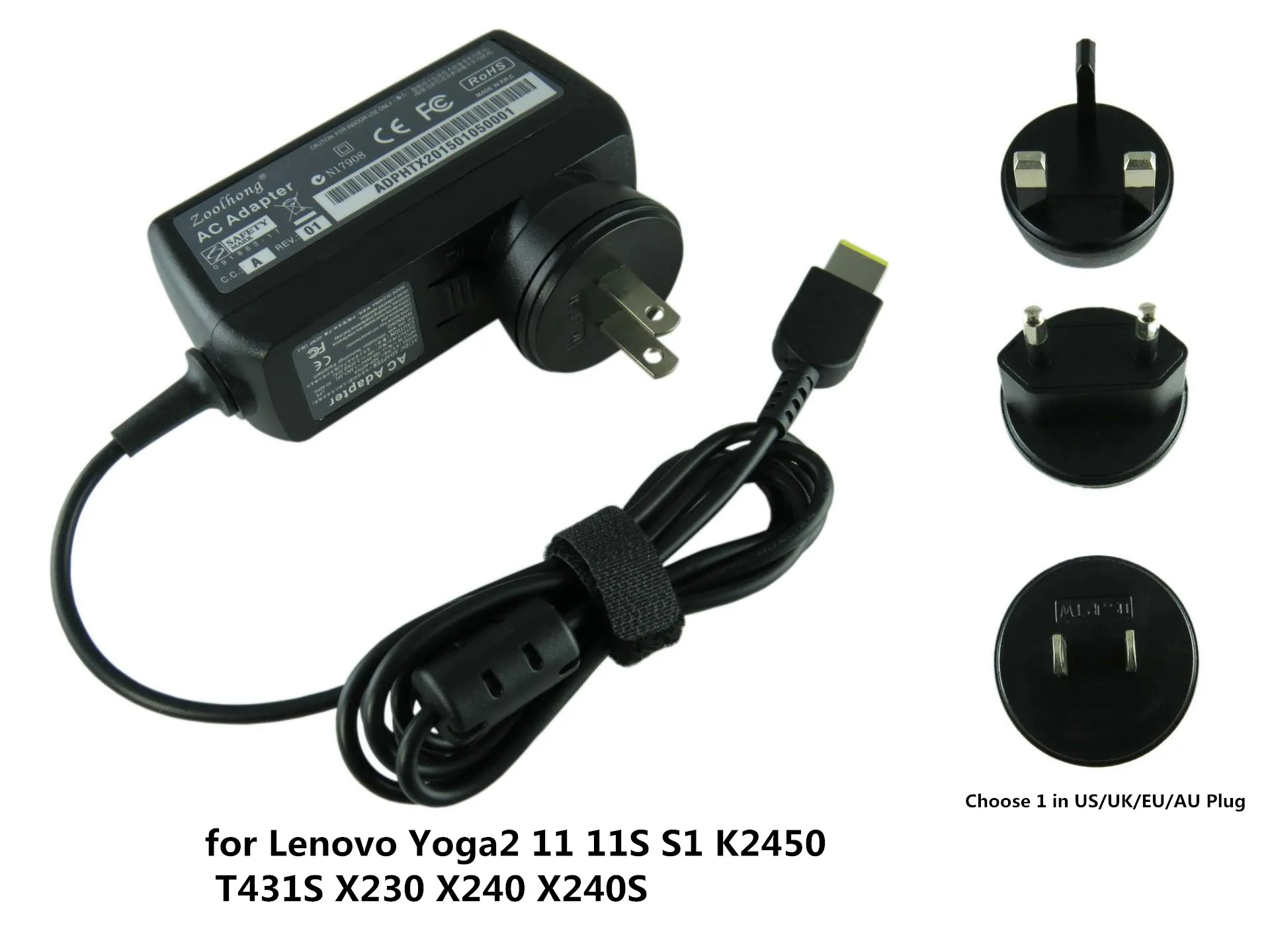Блок питания для ноутбука Lenovo Yoga2 45 Вт 20 в 2 25 А|ac power adapter charger|20v 2.25acharger for lenovo |