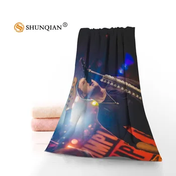 

New Custom Simple Plan Towel Printed Cotton Face/Bath Towels Microfiber Fabric For Kids Men Women Shower Towels