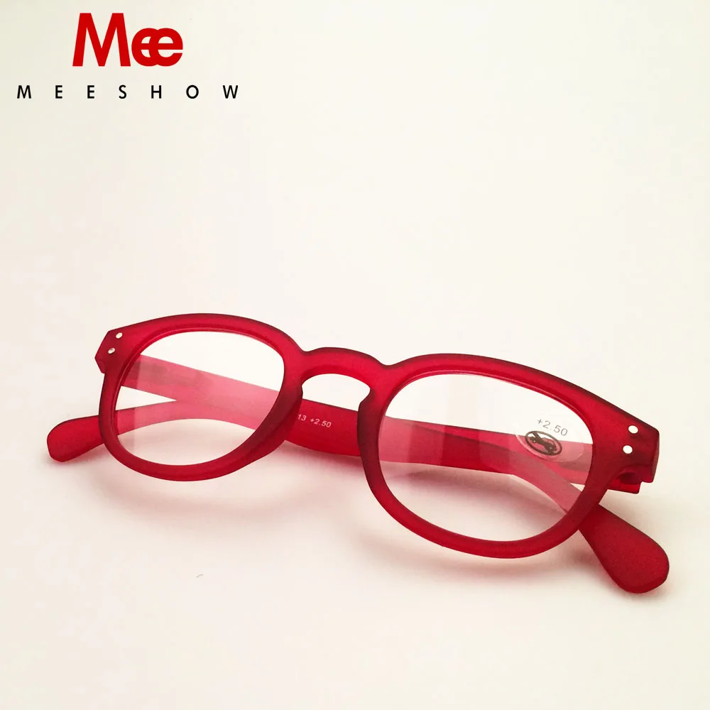 

2019 new trend RED Reading Glasses Retro Europe style quality Men women eye glasses with flex drop shipping Pouch included 1513