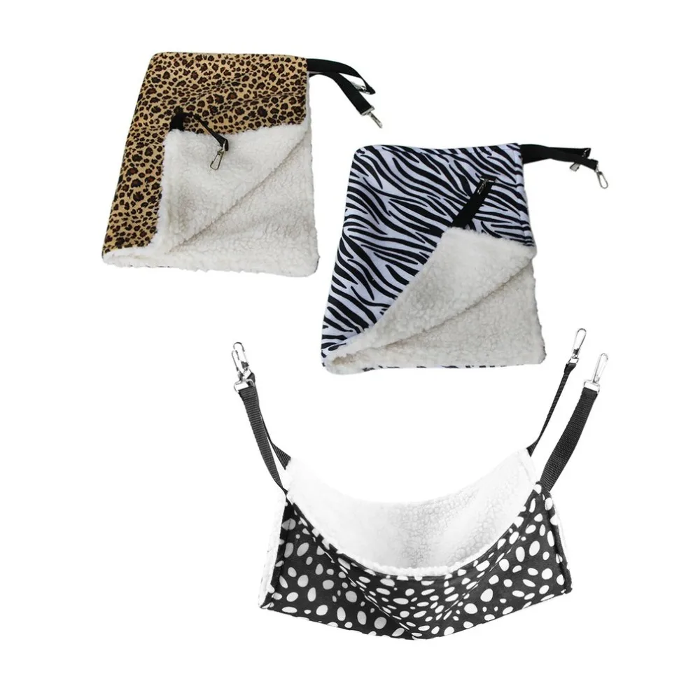 

Warm Hanging Cat Bed Mat Soft Cat Hammock Winter Hammock Pet Kitten Cage Bed Cover Cushion Air Bed Pet Products