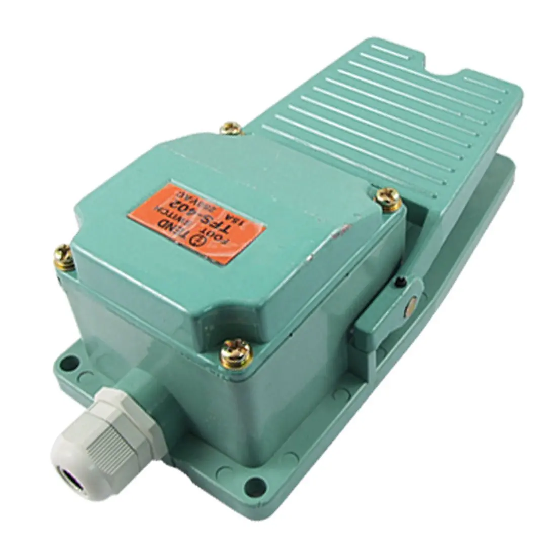 Переменный ток 250 В 15A 1NO 1NC Мгновенный ножной переключатель|gland|glands cableswitch |