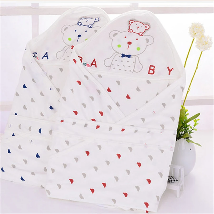 Baby Blanket Organic Cotton Infant Parisarc Newborn Wrap Envelope Warp