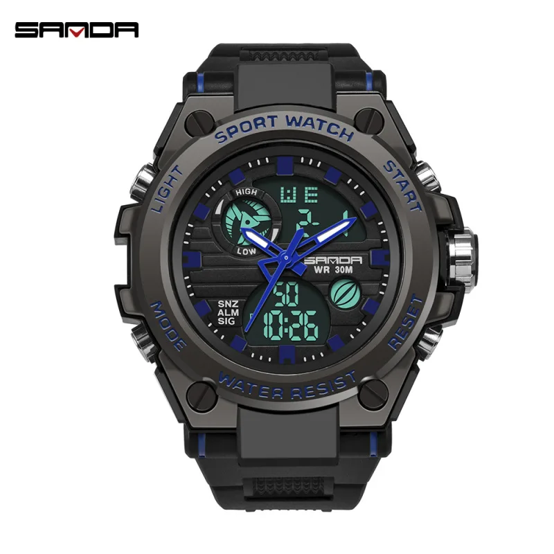 

2019 sports student waterproof watches male hand watch for ferrary f1 racing men's military clock youth electronic wristwatch