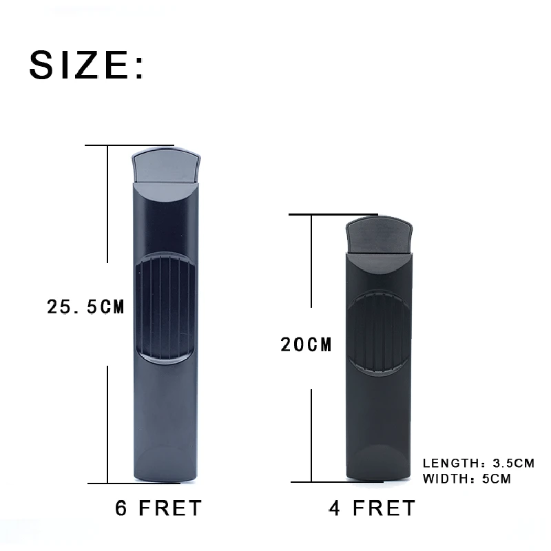 Портативная карманная Акустическая гитара практический инструмент гитарные части гаджет аккорд тренер 6 струн 4 или 6 Лада модель для начинающих
