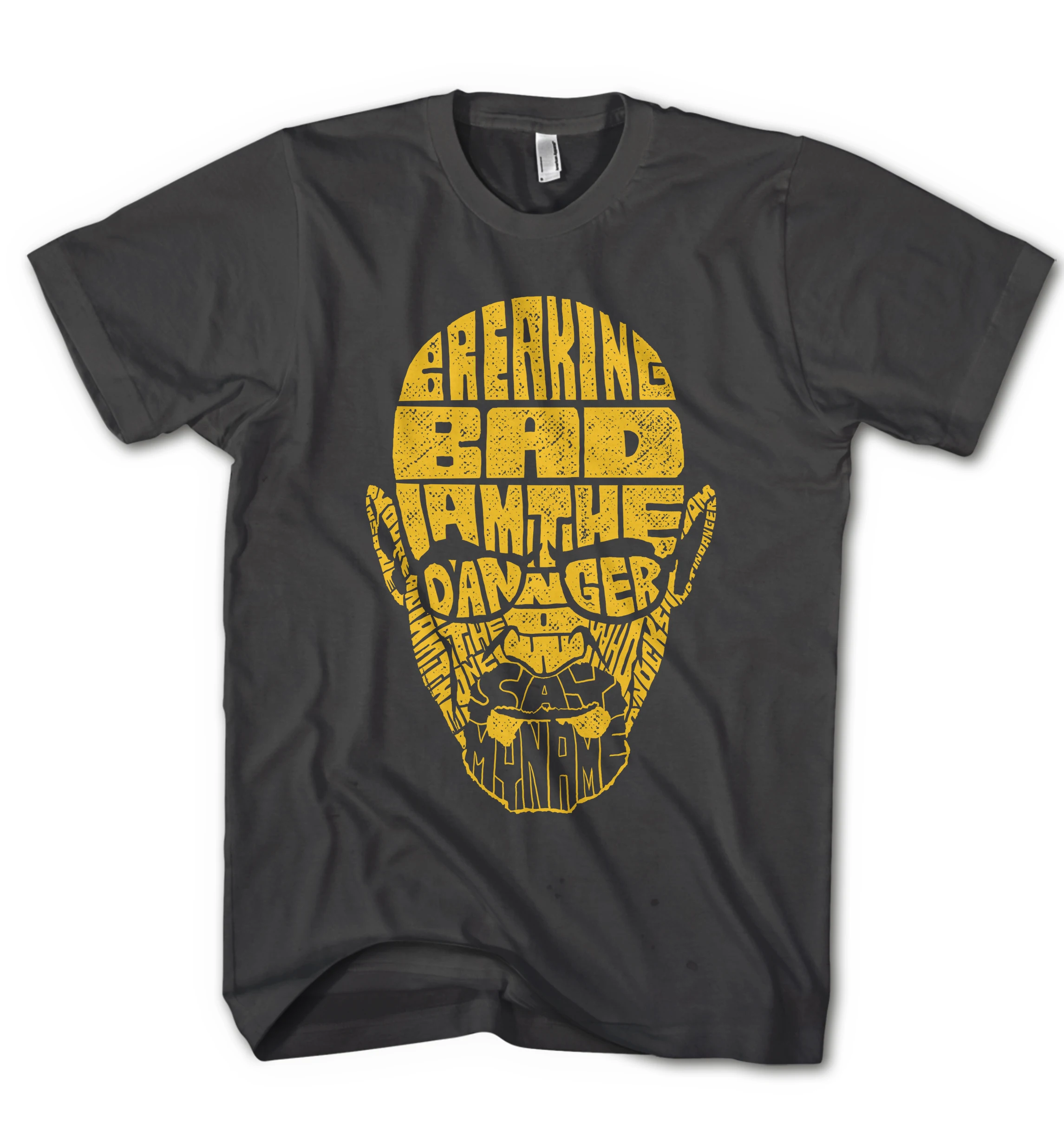 Мужская футболка с принтом Walter White Text Art Crystal Breaking Bad Heisenberg Neu модная 2019|Футболки| |