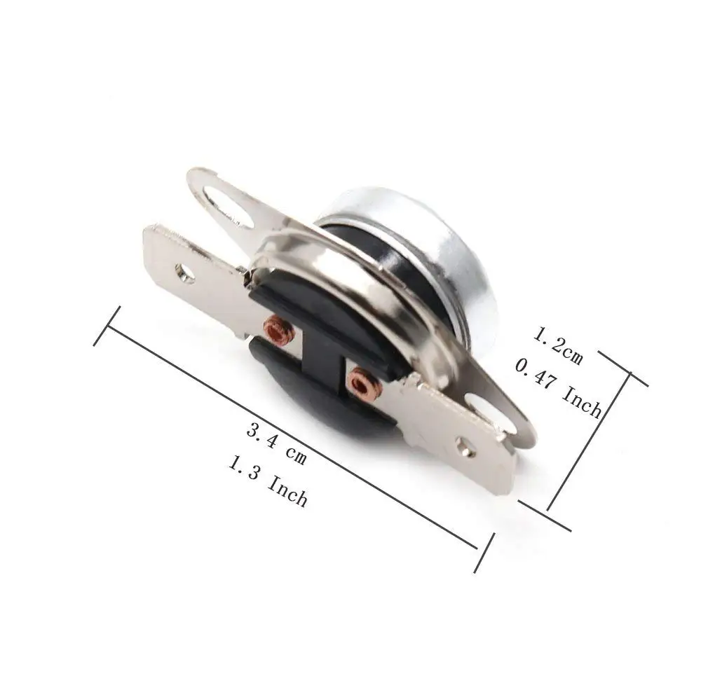 Переключатель регулятора температуры 40C 160C 250V 10A нормально открытый термостат