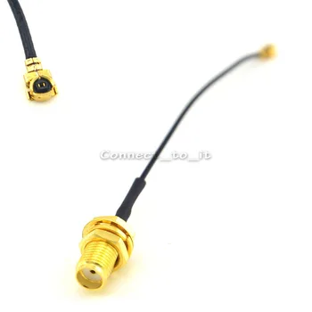 

100 Pieces Extension Cord 7cm SMA Jack Bulkhead to Ufl./ipx RF Connector Pigtail Extension Cable 1.13