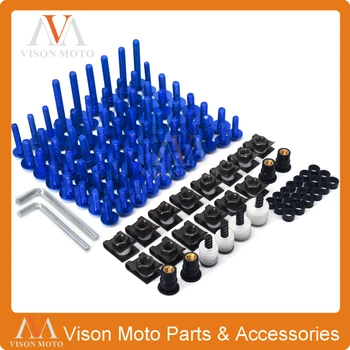 

Motorcycle Scooter Complete Fairing Screw Bolt For YAMAHA YZFR1 YZFR6 YZFR6S FAZER T-MAX 530 FJR1300 MT07 MT09 MR-07 MR-09