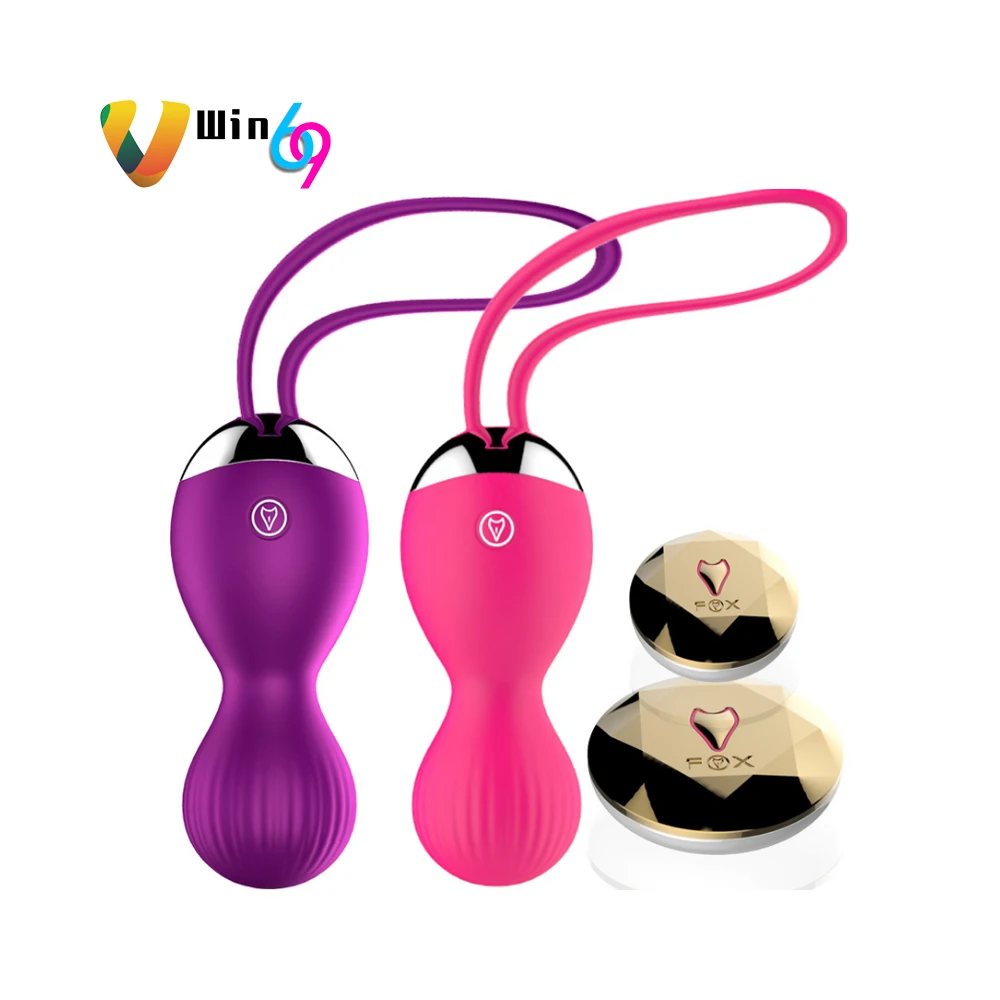 Wireless Vibrating Egg Vagina Kegel Balls Remote Control Female Vibrating Panties Clitoris Stimulator Adult Sex Toys