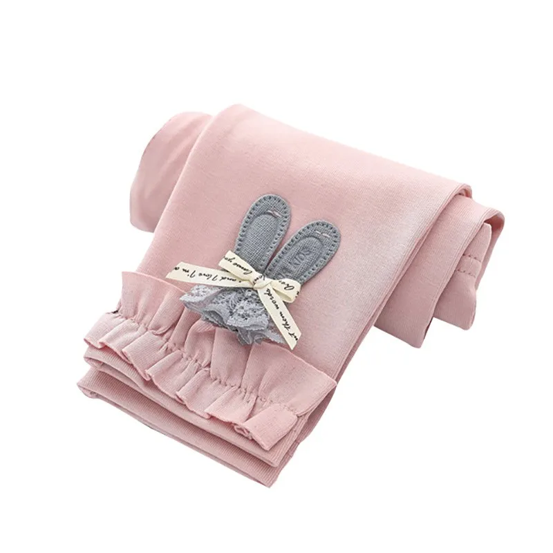 

2019 New Toddler Baby Girls Rabbit Pattern Pants Leggings Children Cute Stretchy Warm Trousers Bottoms