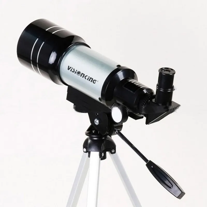 

Visionking 70300 Refractor Astronomical Telescope Moon Space Observation 150X Astronomy Monocular With Tripod