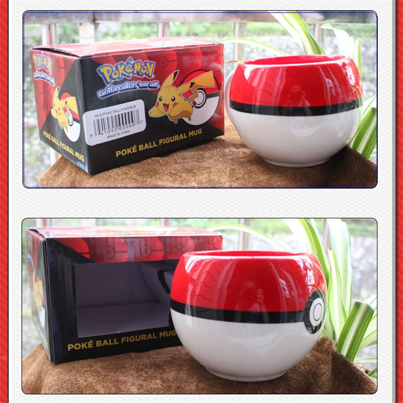 2pcs/lot Hot Game Pokemon Go New Fashion Pokeball Mug