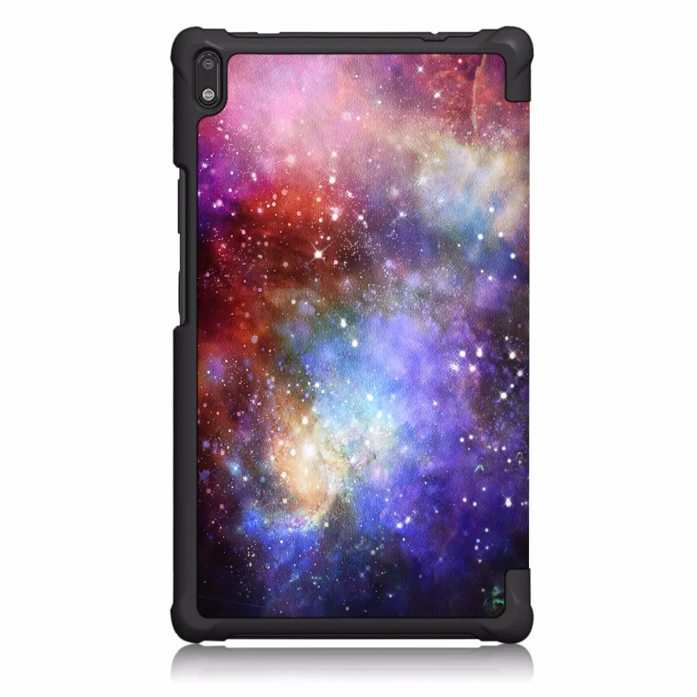 Чехол для планшета lenovo Tab 4 8 Plus TB 8704V Smart Wake Up книжка подставка кожаный чехол +