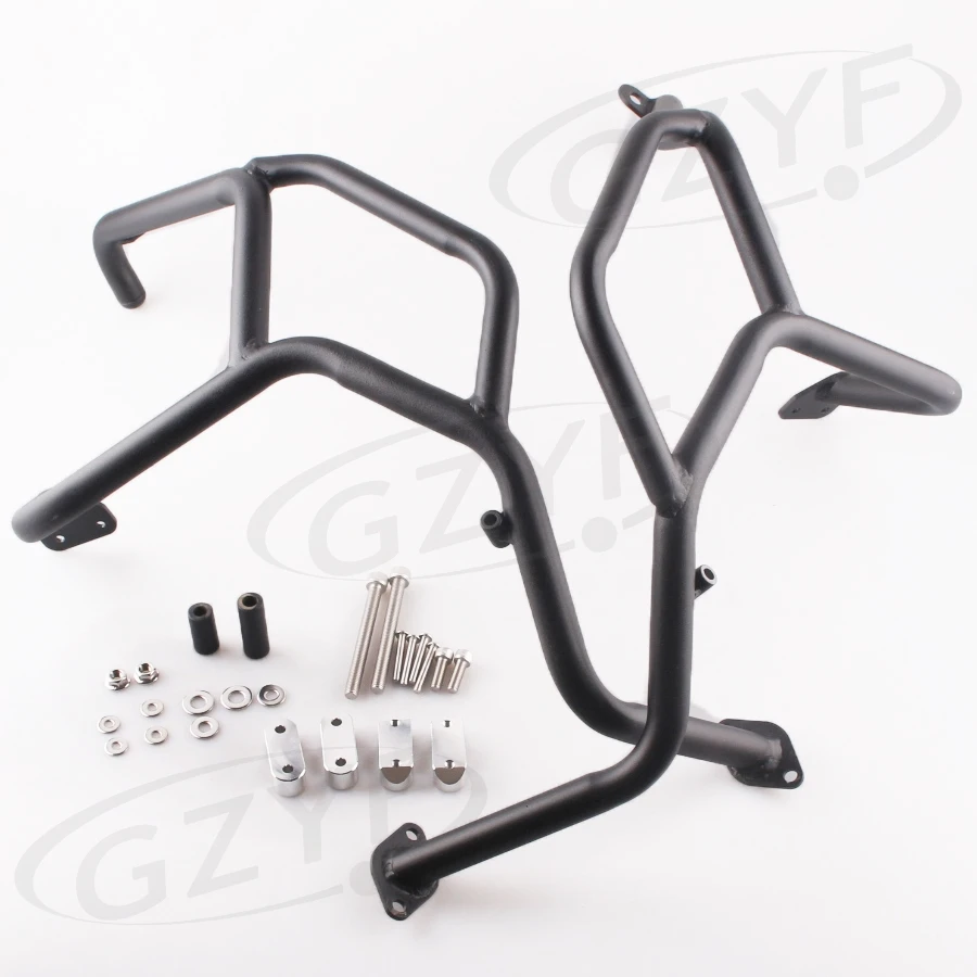 Motorcycle Upper Crash Bar Guard Protector Replacement Kit For BMW F800GS / F700GS / F650GS 2008-2013 Black