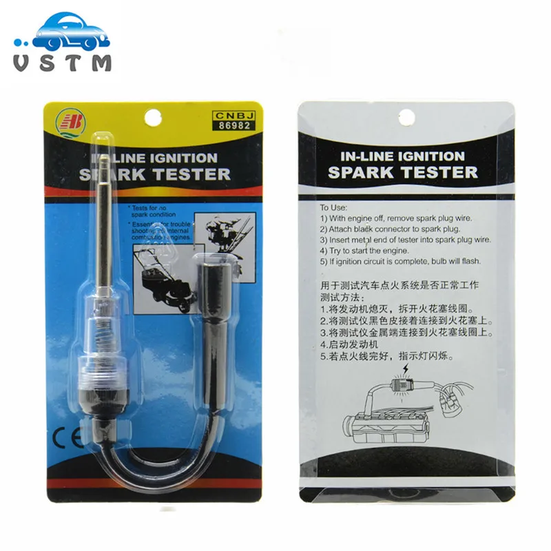 Ignition In line Ignition Spark Plug Tester Automotive Ignition