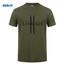 

GILDAN designer t shirt Lineage 2 The Chaotic Throne T-shirt Top Lycra Cotton Men T shirt New Design