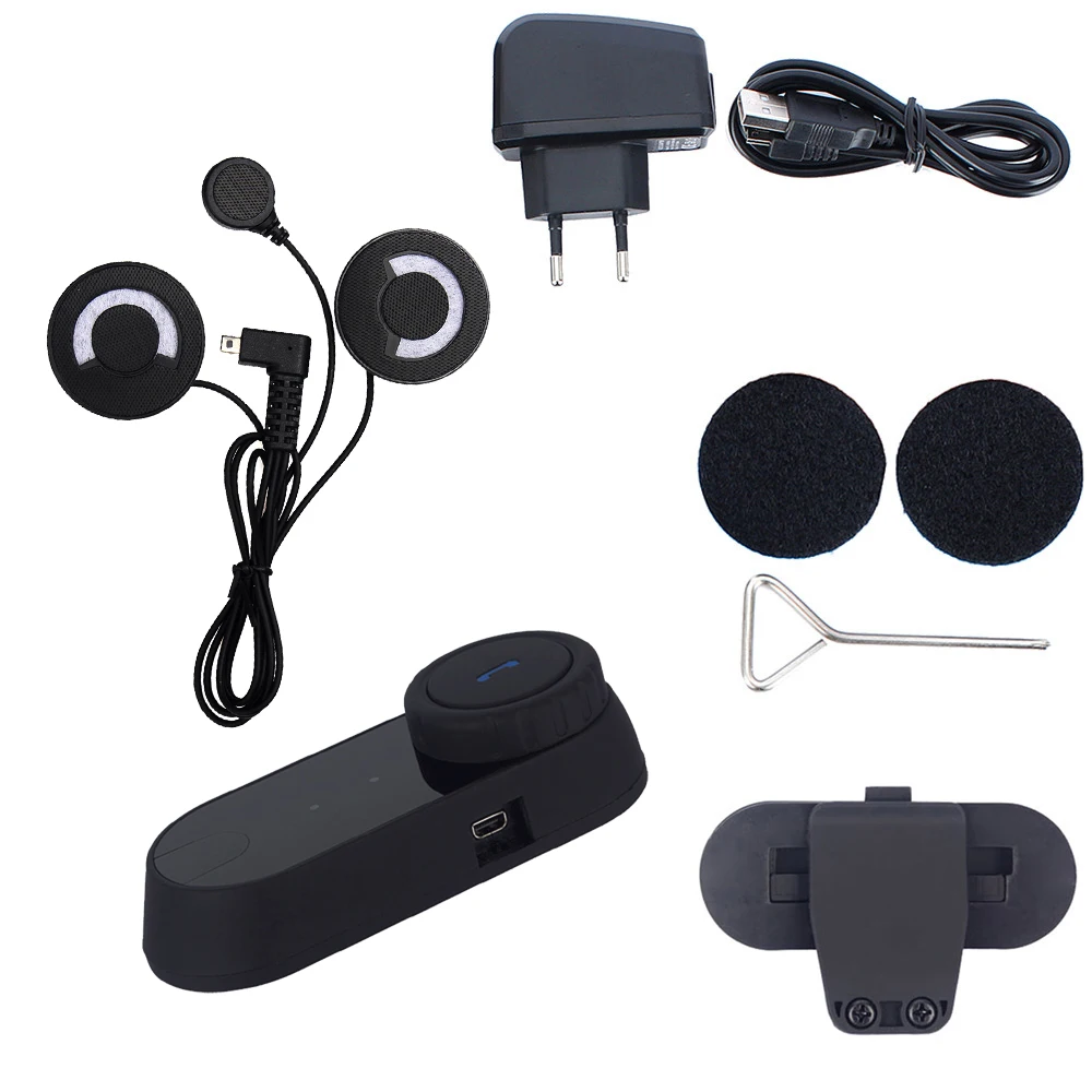 FreedConn мотоциклетная Bluetooth гарнитура мото шлем гарнитуры без функции внутренней связи с мягким микрофоном для интегрального закрытого шлема