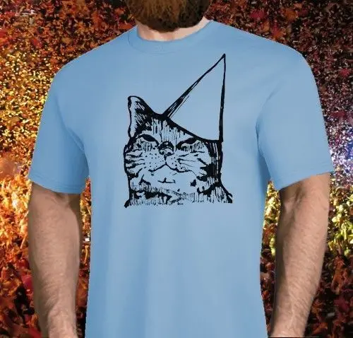 Meme, Hat, Birthday, Meow! Tee Shirt 