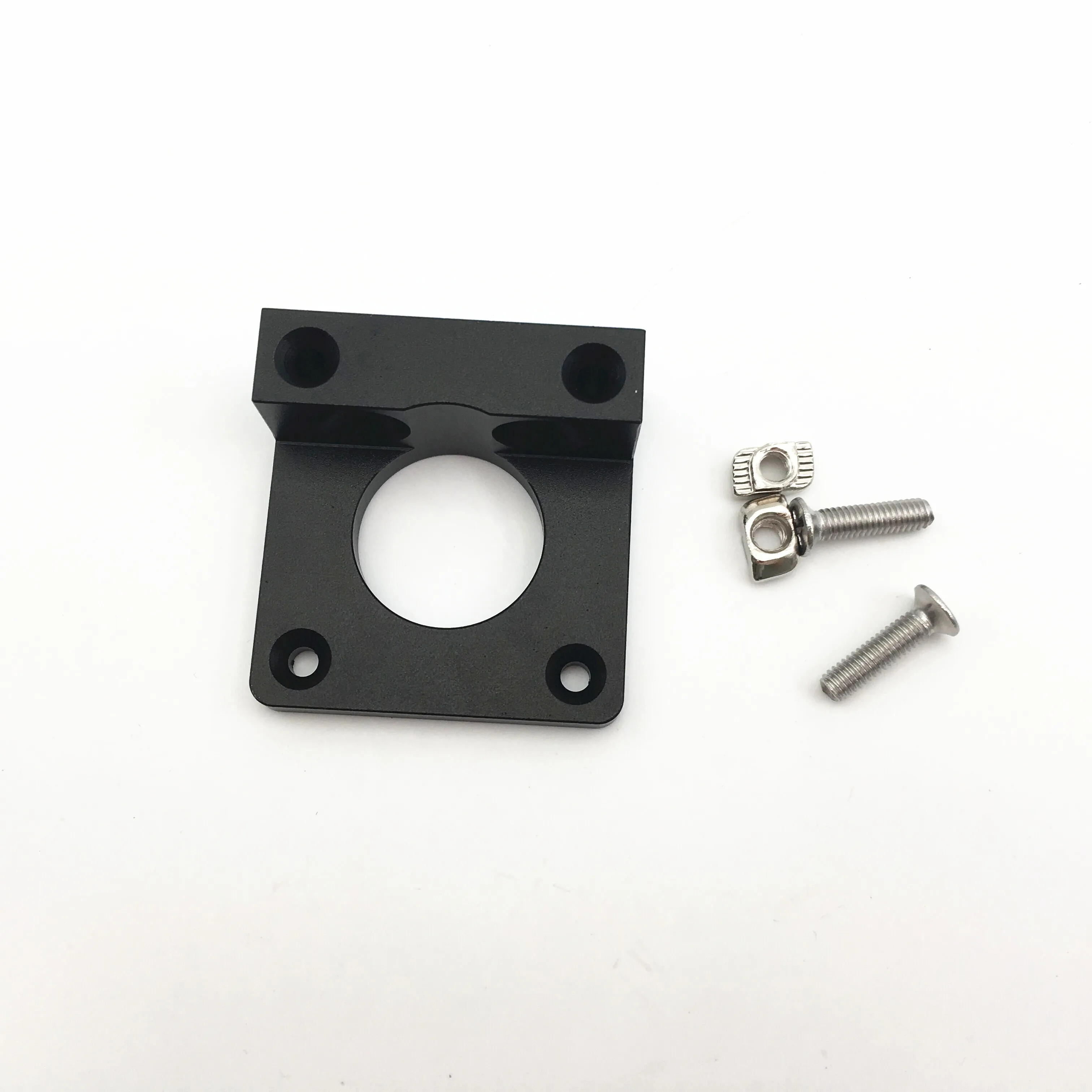 

Funssor 1pcs black color aluminum Creality CR-10 Z Motor Bracket with screw nuts