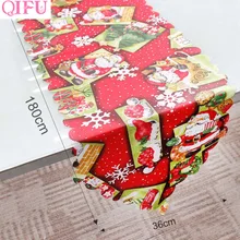 

QIFU Merry Christmas Kitchen Set Decoration Christmas Ornaments Christmas Decorations For Home 2018 Santa Claus Decoration Noel