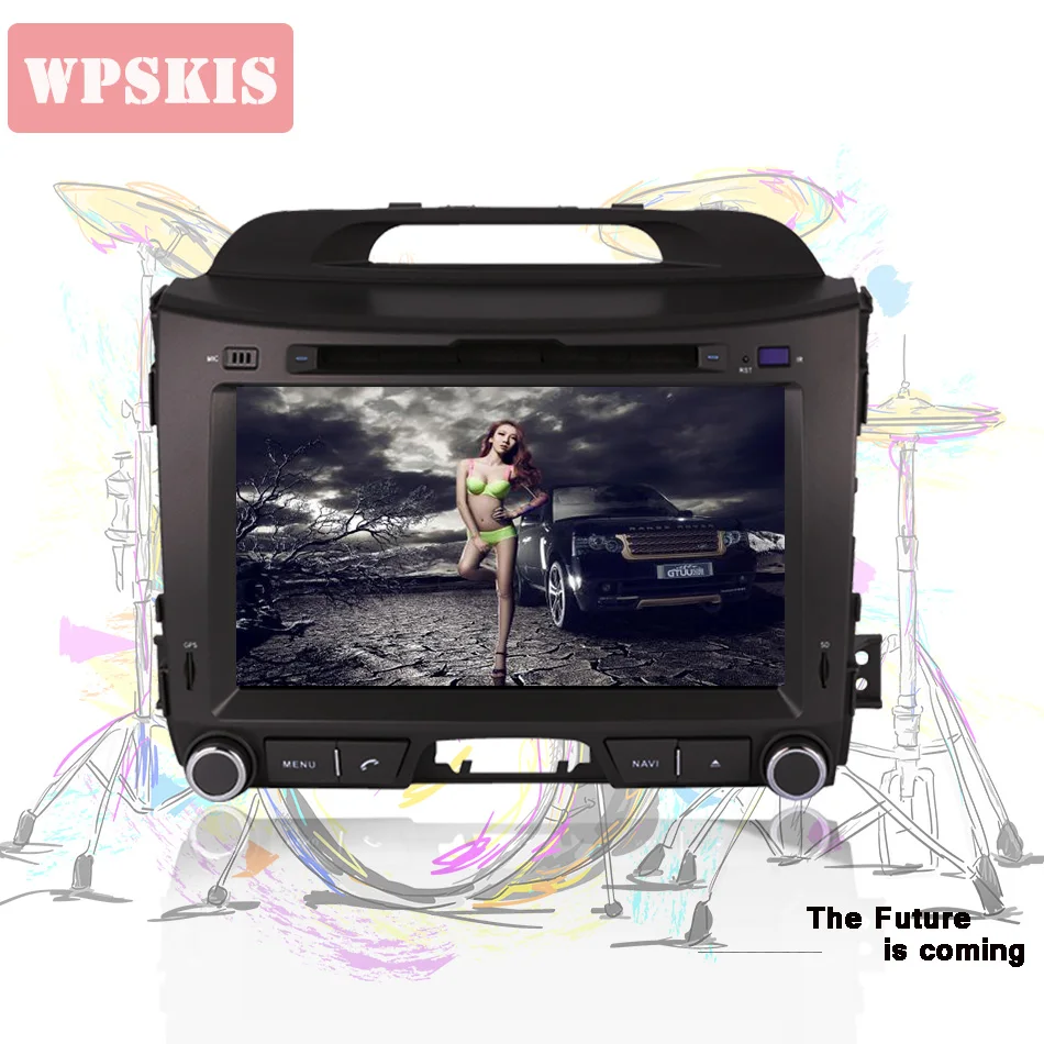 Автомобильный dvd плеер для KIA sportage 2011 2012 2013 2014 2015 4 Гб + 64 ГБ 8 ядер Android 9 0 gps навигация