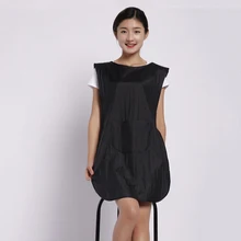 Двойными бортами Парикмахерская накидка для парикмахерской рабочее полотно с поясная пряжка фартук Парикмахерские ножницы для стрижки волос крышка инструменты для парикмахеров UN991