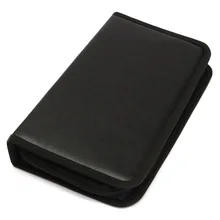 Проводится акция! 80 шт. CD DVD VCD держатель диска альбом переносная папка кошелек чехол для хранения сумка органайзер