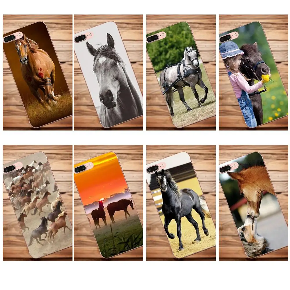 

Vvcqod Soft Art Print Pony Horse For Galaxy Alpha Core Prime Note 4 5 8 S3 S4 S5 S6 S7 S8 S9 mini edge Plus