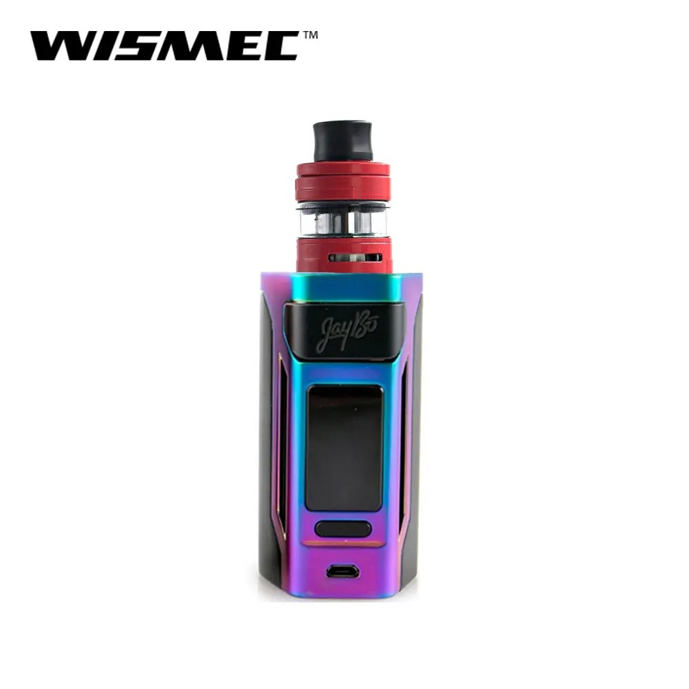 Оригинальный Wismec рел RX2 20700 TC коробка мод и 2 мл Eleaf Elllo S выход бака 200 Вт VW/TC/TCR режим
