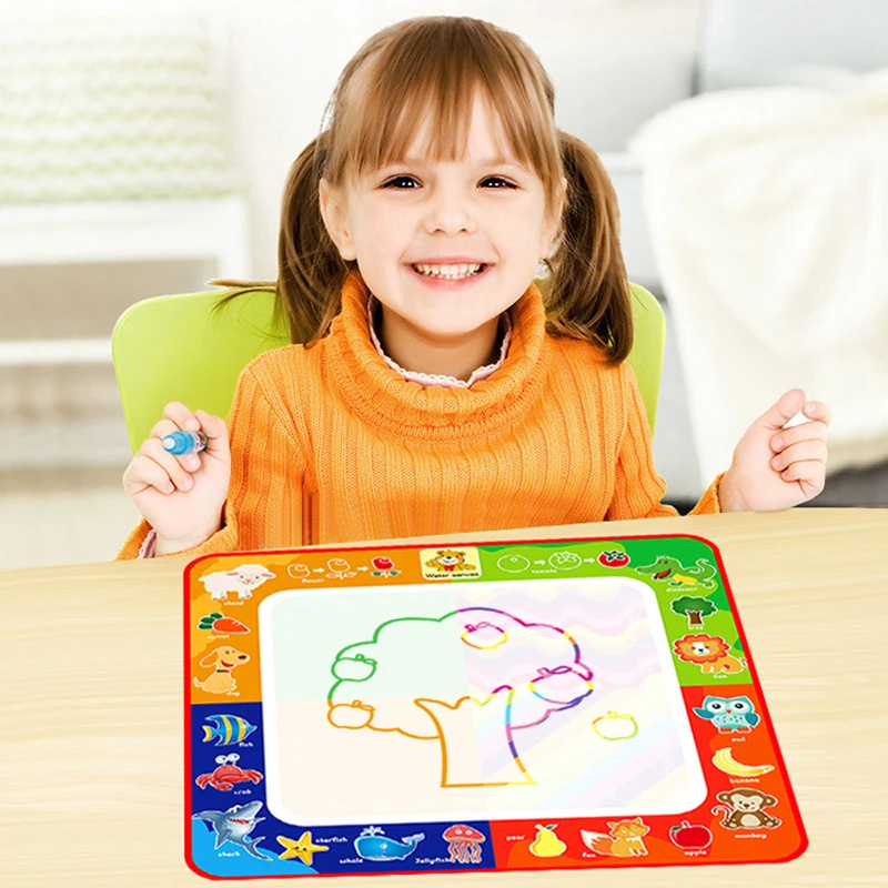 Детское волшебное стило перьевое изображение для рисования, игровой рисовальный коврик для рисования, доска для игрушек, подарок на