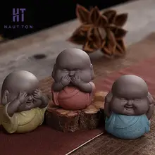 Фарфоровый чай ПЭТ маленький монахский чай аксессуары модные украшения ремесла
