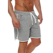 Брендовые Новые однотонные мужские пляжные шорты летние мужские шорты для плаванья хлопковые повседневные мужские шорты Homme спортивная одежда больших размеров