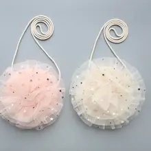 Детские сумки для малышей и девочек; Повседневная сумка-мессенджер с милым цветком; сумка; платье для девочек; аксессуары