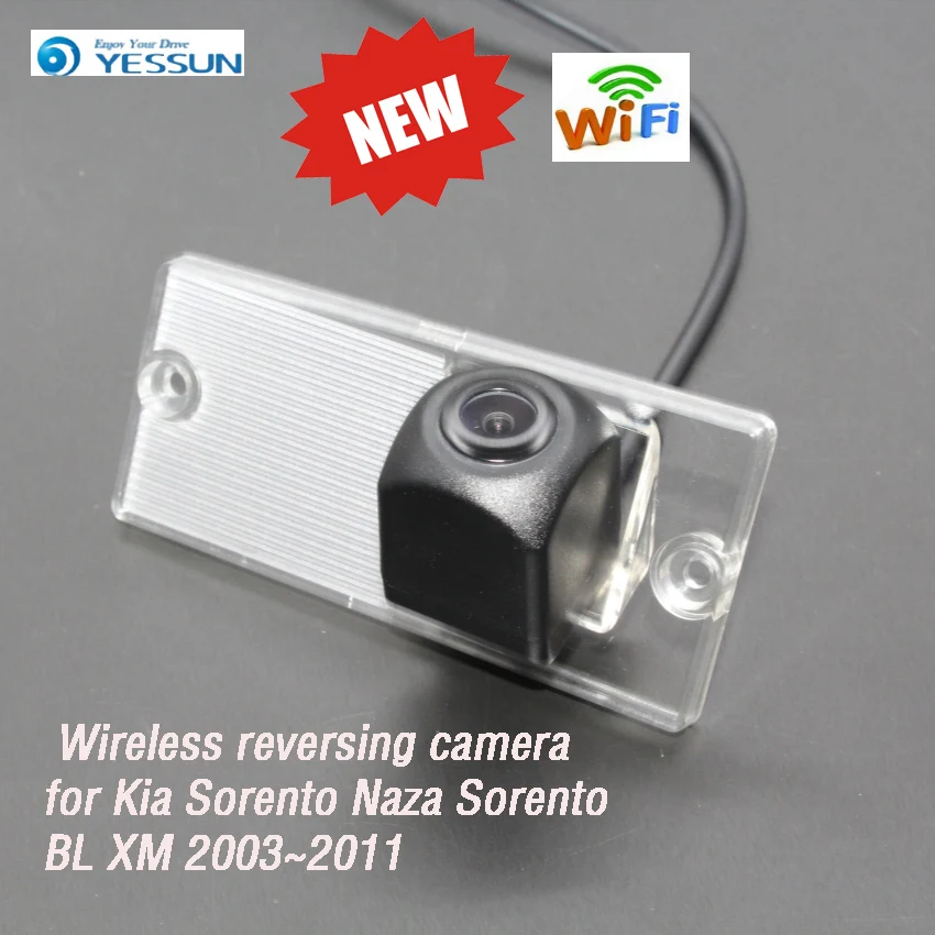YESSUN NEW car wireless Rear view Camera for Kia Sorento Naza Sorento BL XM 2003~2011 CCD Night Vision license plate hd camera A
