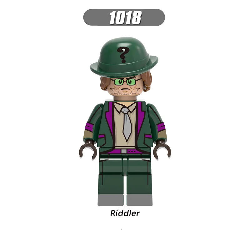 

Single Sale LegoINGlys Super Heroes Avengers Figures Riddler Scarecrow Joker Bricks Building Blocks Action Toys Children Gift
