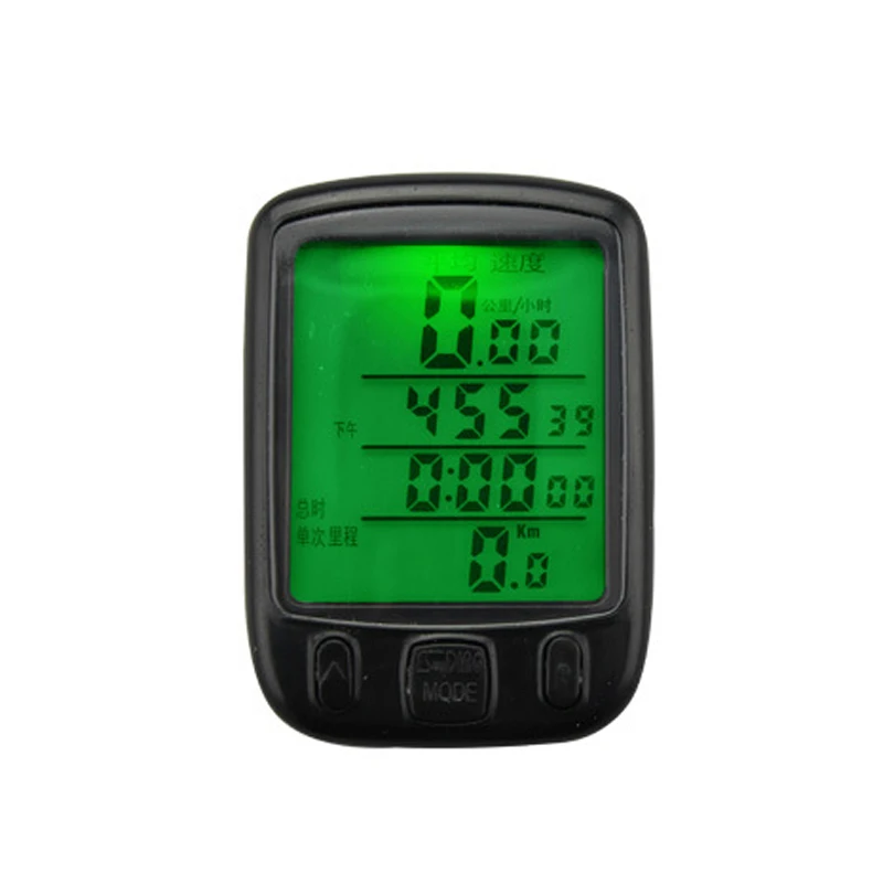 Buy Wired Bike Computer Speedometer Odometer Rainproof Cycling Bicycle Computer