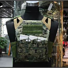 Emerson gear JPC жилет упрощенная версия Тактический джемпер Перевозчик жилет Боевая Шестерня Задняя поддержка джунглей цифровой EM7344D
