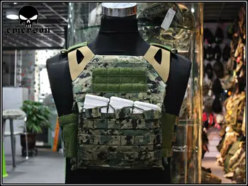 

Emersongear JPC Vest simplified version Tactical Jumper carrier Vest Combat Gear Back Support Jungle Digital EM7344D