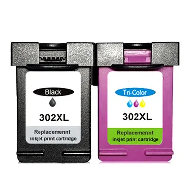 

2PCS 302XL replacement refilled ink cartridge for HP 302 XL For HP Deskjet 1110 2130 2135 3630 3632 Officejet 3830 3834 4650