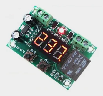 

Free Shipping!!! Intermittent work module / 0-999 minutes timer module / intermittent output switch control board