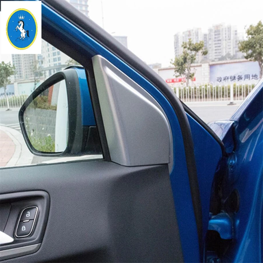 Yimaautotrims аксессуар для окон столб передняя дверь треугольник Накладка Ford Focus 2019