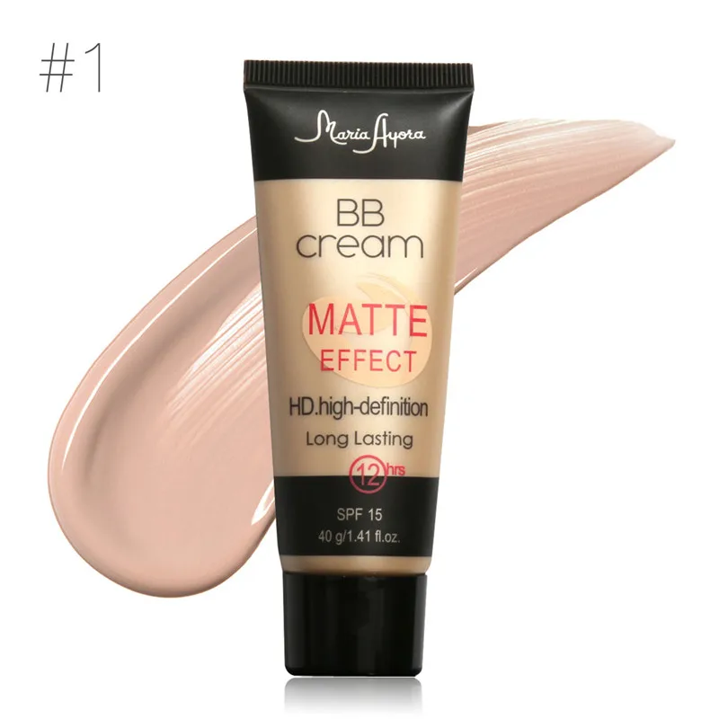 

NEW Women Face Makeup Cosmetic 40g Strong Concealer Whitening Moisturizing BB CC Cream Makeup Foundation SPF15 Invisible Pore