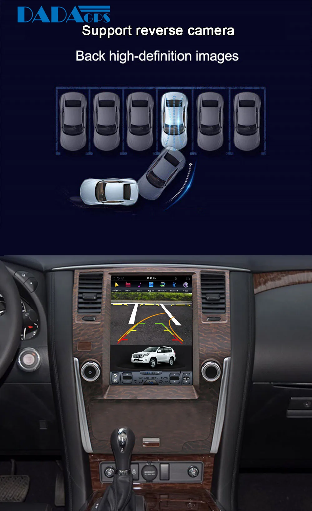 Perfect 12.1"Tesla style Wooden Android 6.0 Car multimedia radio player For NISSAN PATROL 2010-2017 tape recorder GPS Map Navigation 18 Perfect 12.1"Tesla style Wooden Android 6.0 Car multimedia radio player For NISSAN PATROL 2010-2017 tape recorder GPS Map Navigation 18