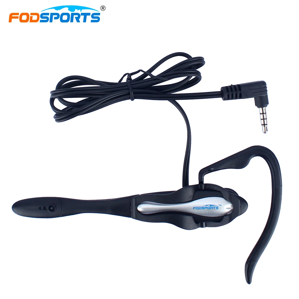 FodSports V4 V6 Pro Intercom Headphone for Football Referee Coach Judgers Professional Full Duplex Two way