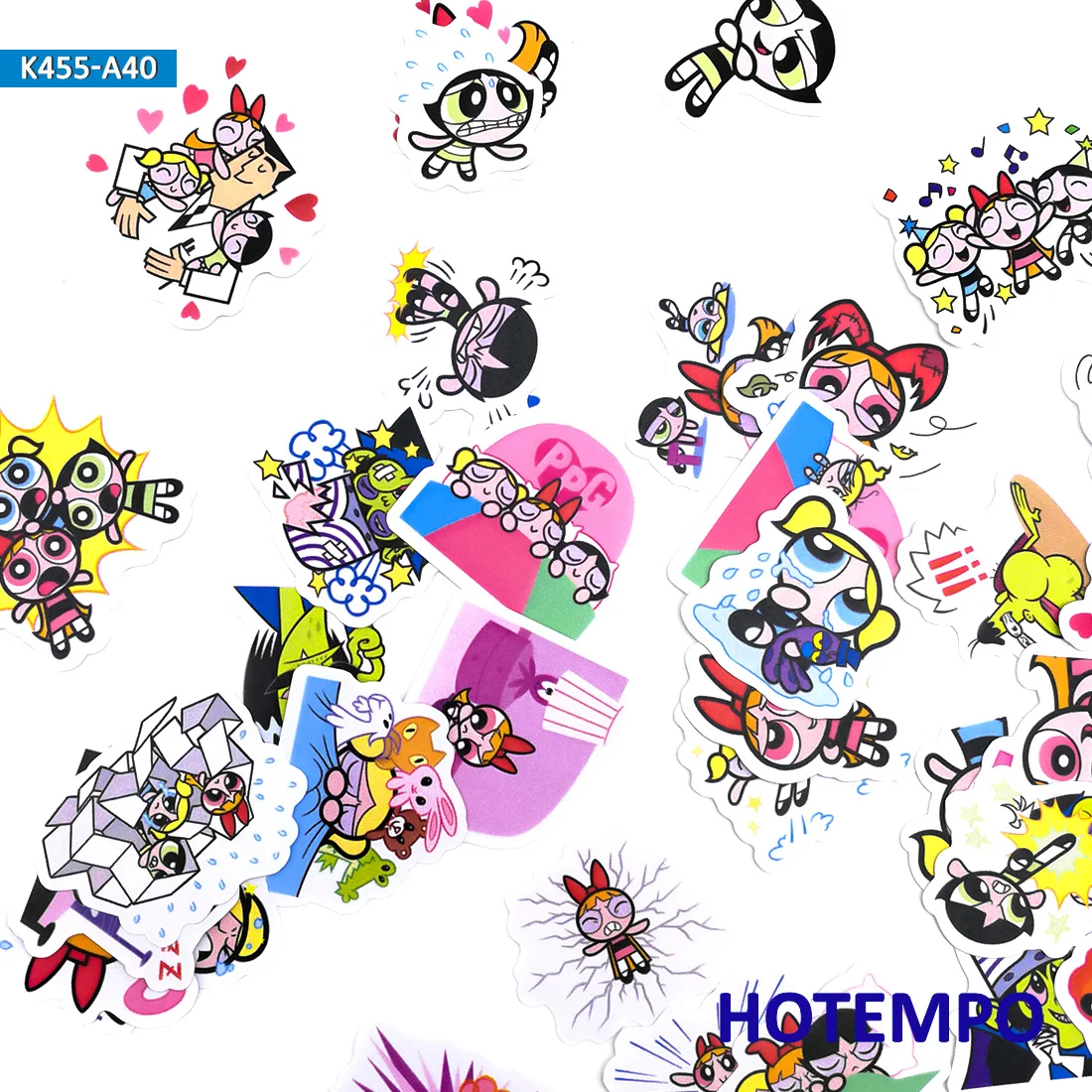 40pcs Classics Cartoon Powerpuff Girls Stationery Scrapbooking Stickers for Kid Toy Children Girl Letter Stickers 40pcs Classics Cartoon Powerpuff Girls Stationery Scrapbooking Stickers for Kid Toy Children Girl Letter Stickers