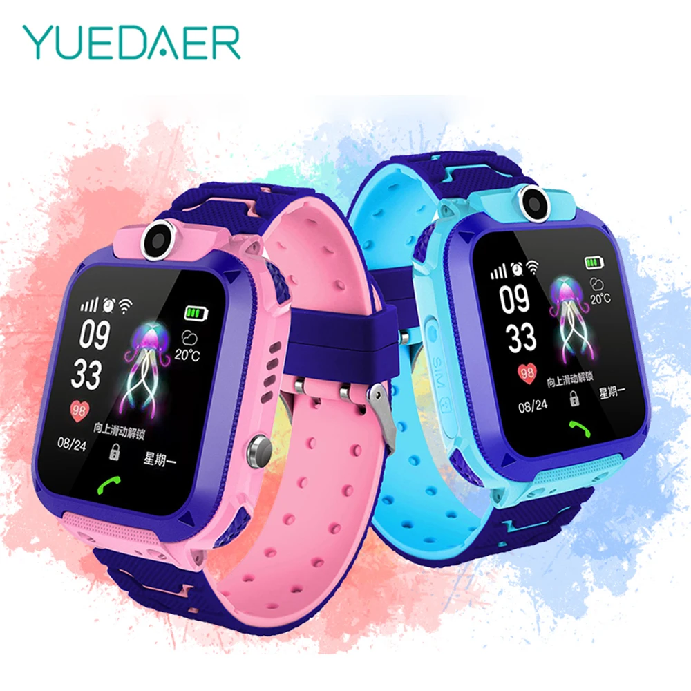 

2019 New Kids Smart Watch Camera Smartwatch Baby Watch SOS Call Locator Tracker Anti Lost Monitor LBS Fitness Bracelet